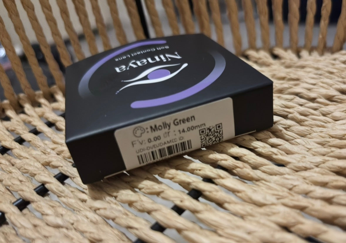 Lentille cosmétique annuel Molly Green 🍈