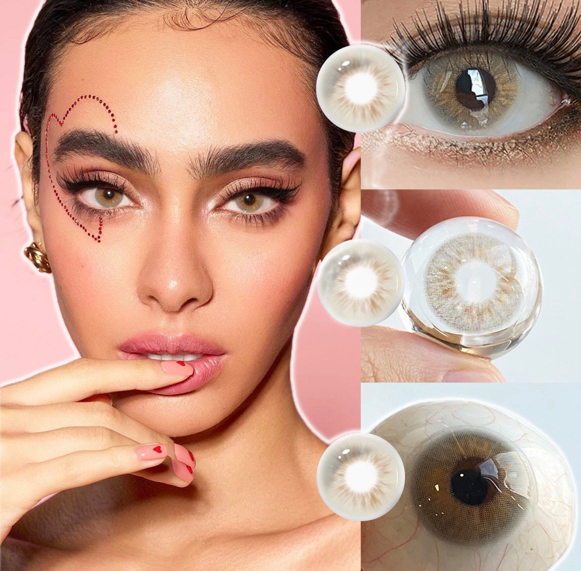 Lentille Annuel Cosmétique Molly Gray 🐰