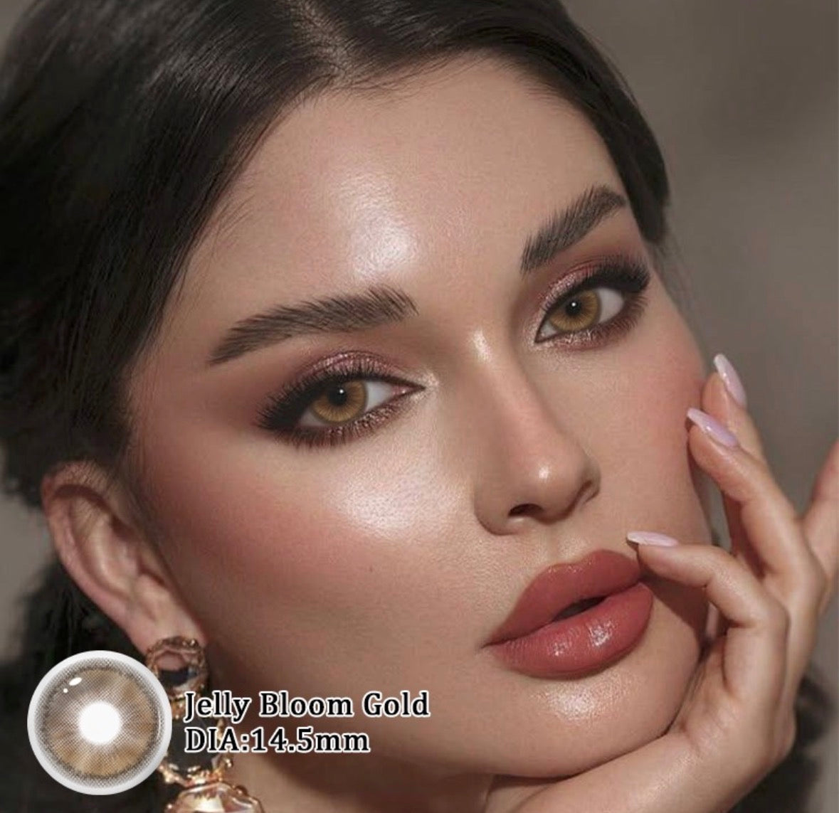 Lentille Premium Annuel Jelly Bloom Gold 👑