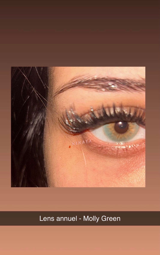 Molly Green Annual Cosmetic Contact Lens 🍈