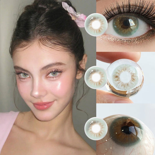 Lentille cosmétique annuel Molly Green 🍈