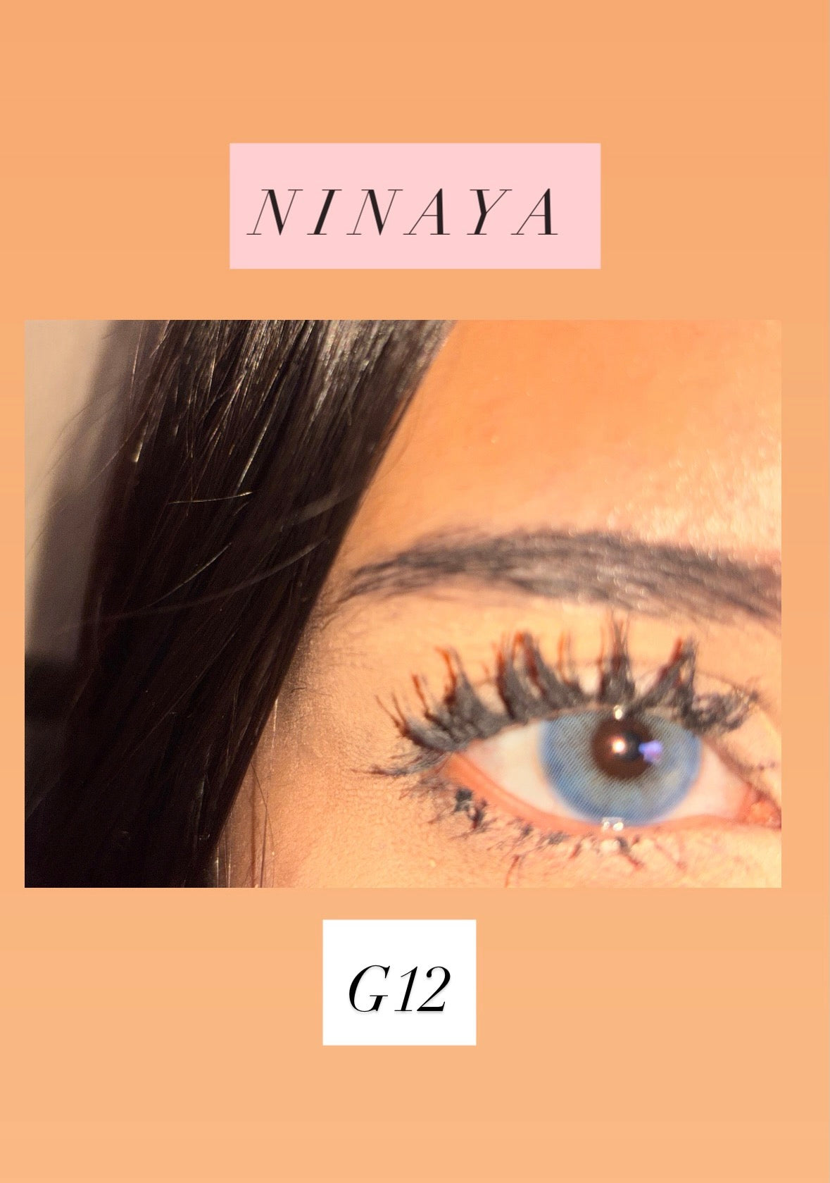 Lentilles cosmétique annuel- g12 hidrocor